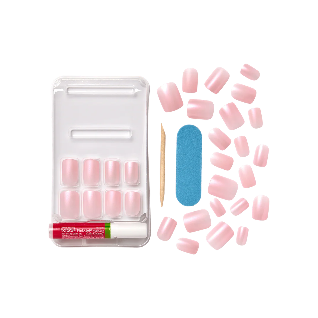 KISS Bare but Better TruNude Fake Nails - Spicy