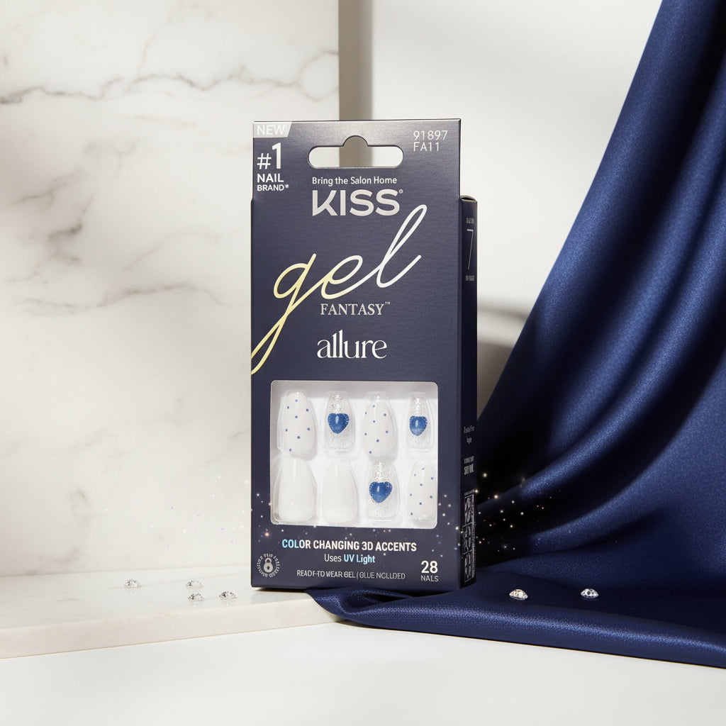 KISS Gel Fantasy Allure False Nails - Hottiest Thing