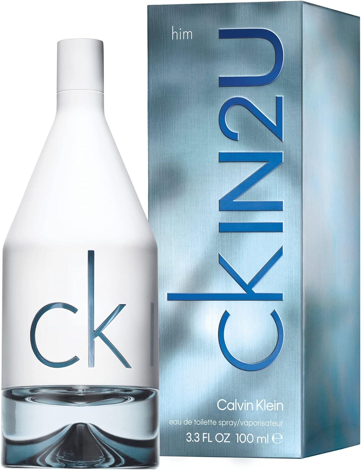 Calvin Klein Ckin2U Men's EDT Spray 3.4oz