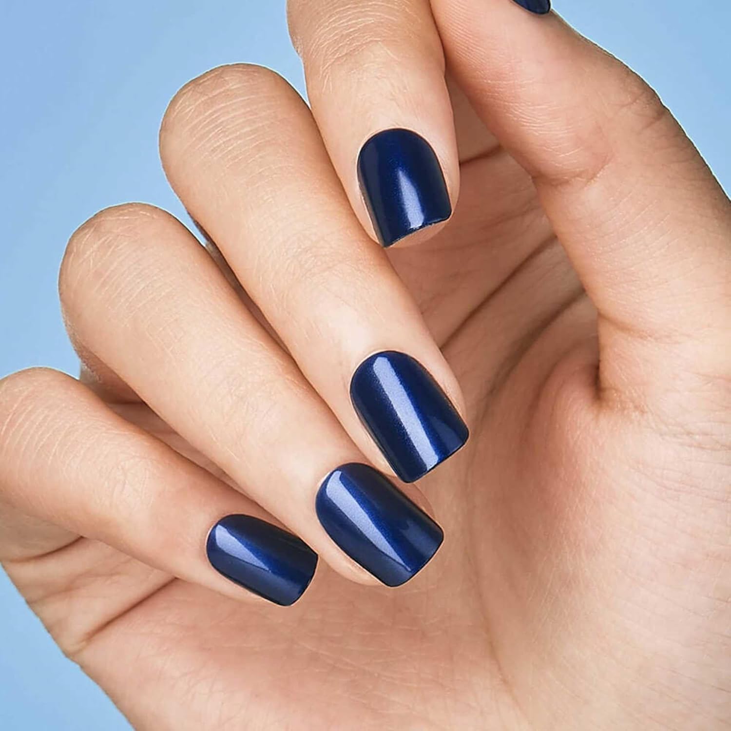KISS imPRESS Color Gel Press On Nails - Never Too Navy