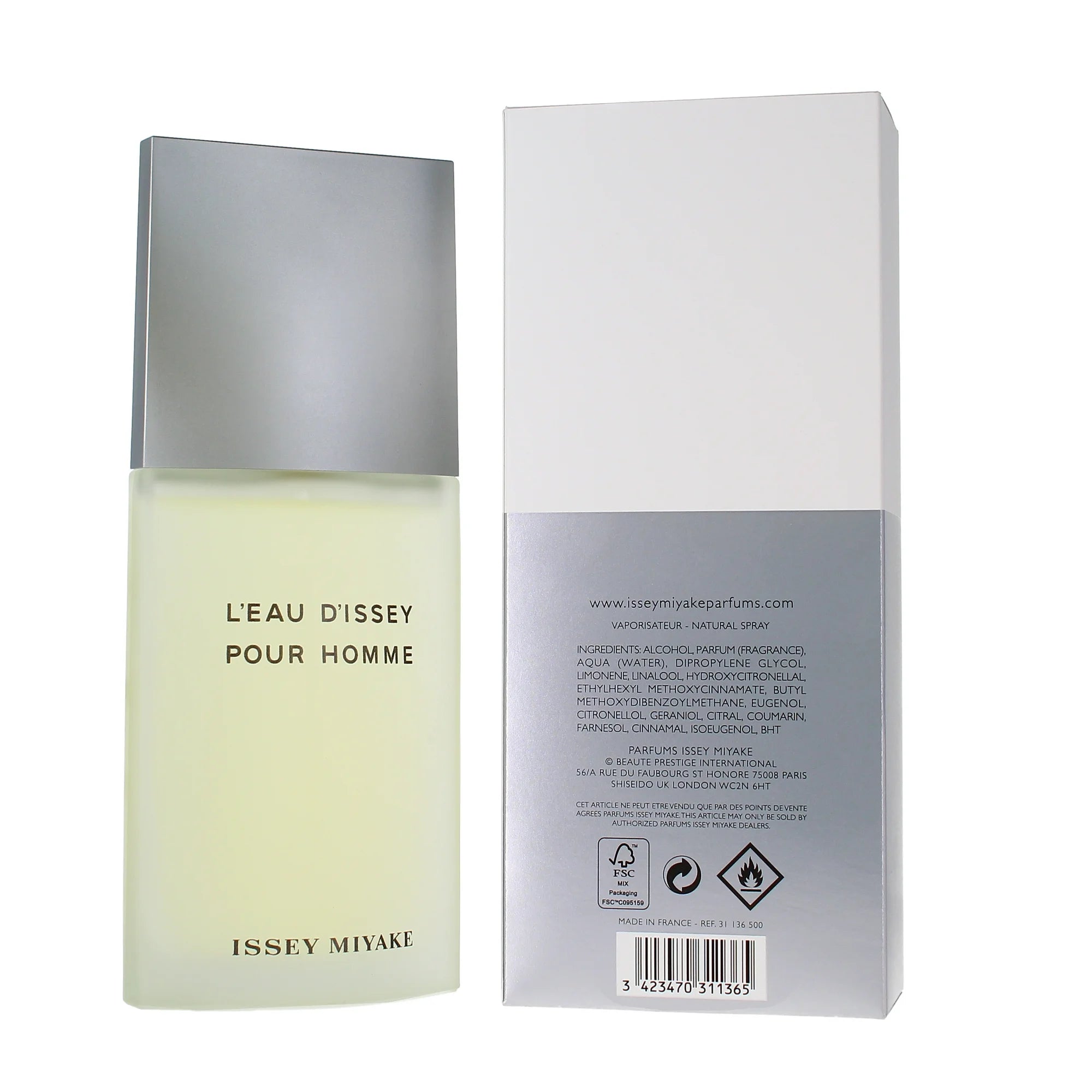 Issey Miyake L'eau D'issey Pour Homme Eau De Toilette, Cologne for Men, 6.7 Oz