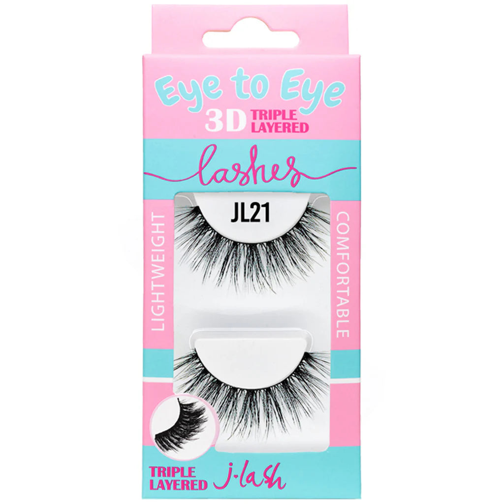 Eye To Eye 3D Triple Layered Lashes (JL21) - J. Lash