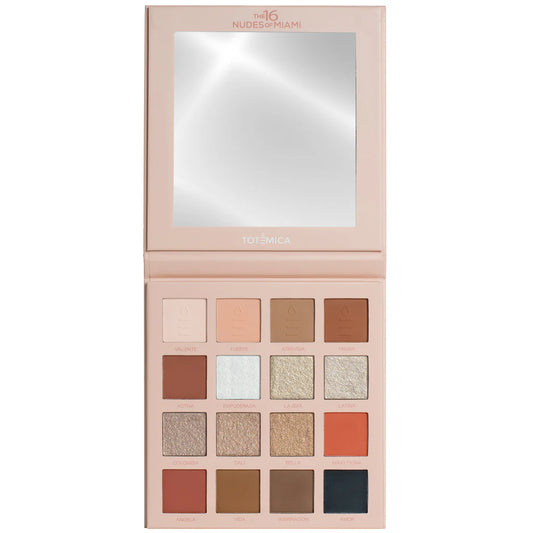 The 16 Nudes Of Miami Eyeshadow Palette - Totemica