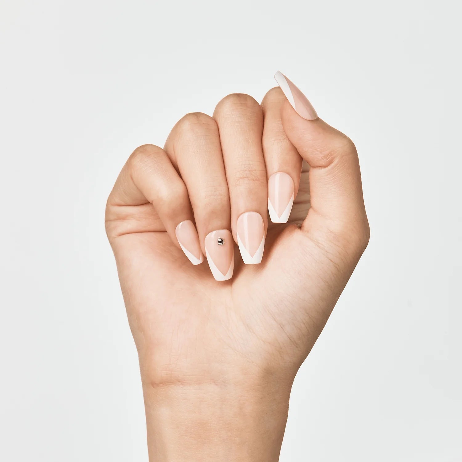 KISS imPRESS No Glue Mani Press On Nails - So French