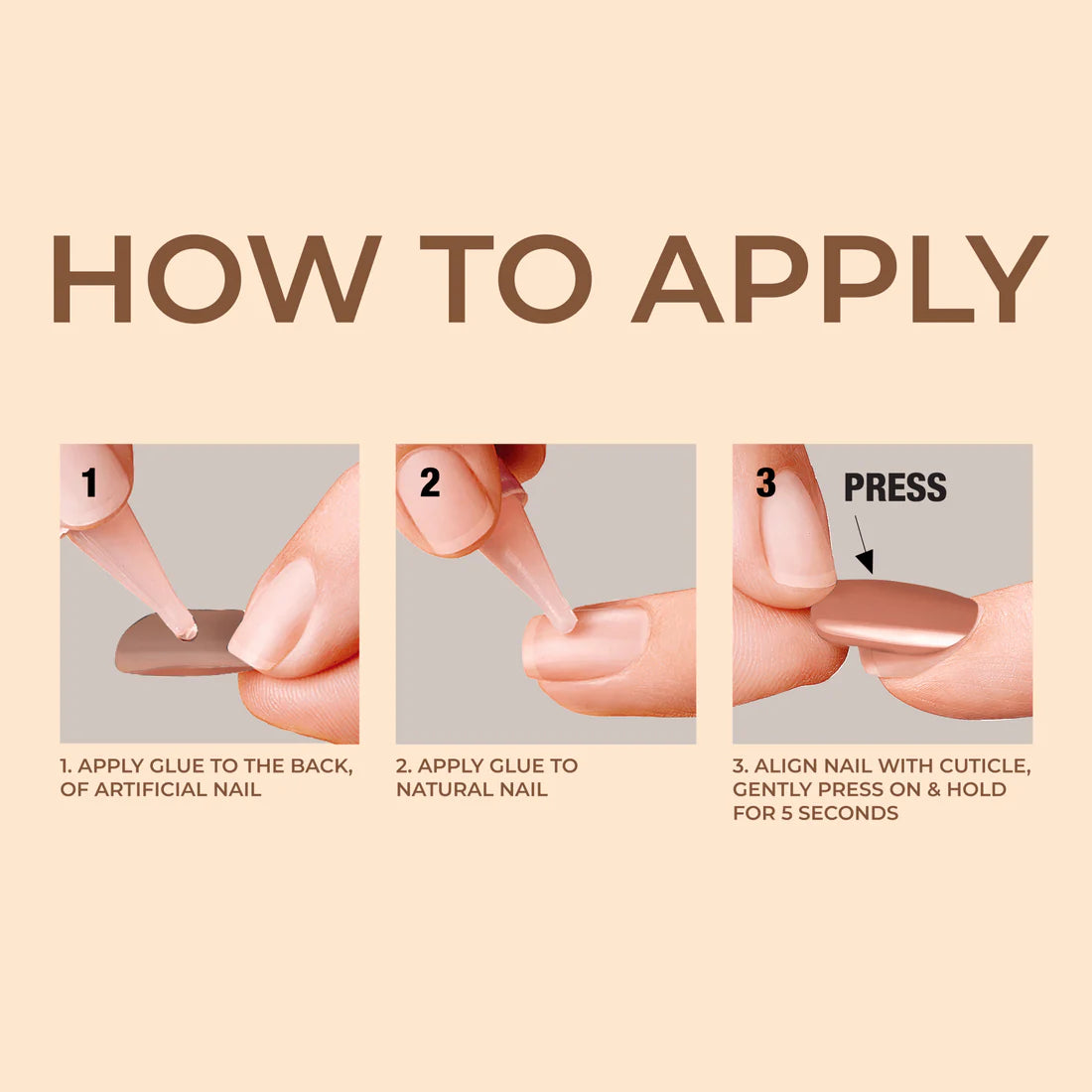 KISS Bare but Better TruNude Fake Nails - Nude Drama