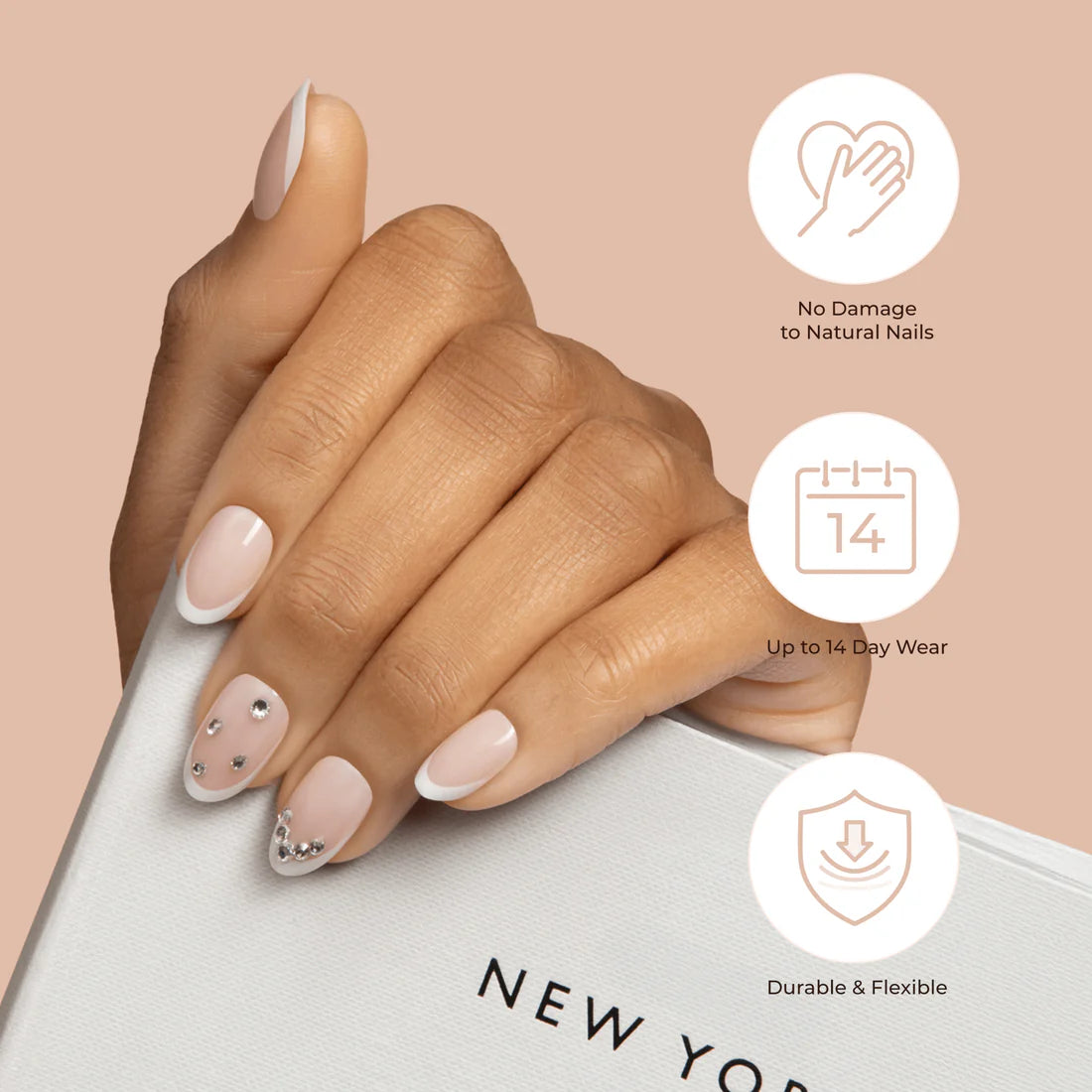 KISS Premium Classy Nails - Gorgeous