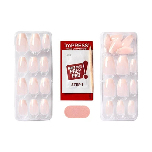 KISS imPRESS No Glue Mani Press On Nails - Genuine