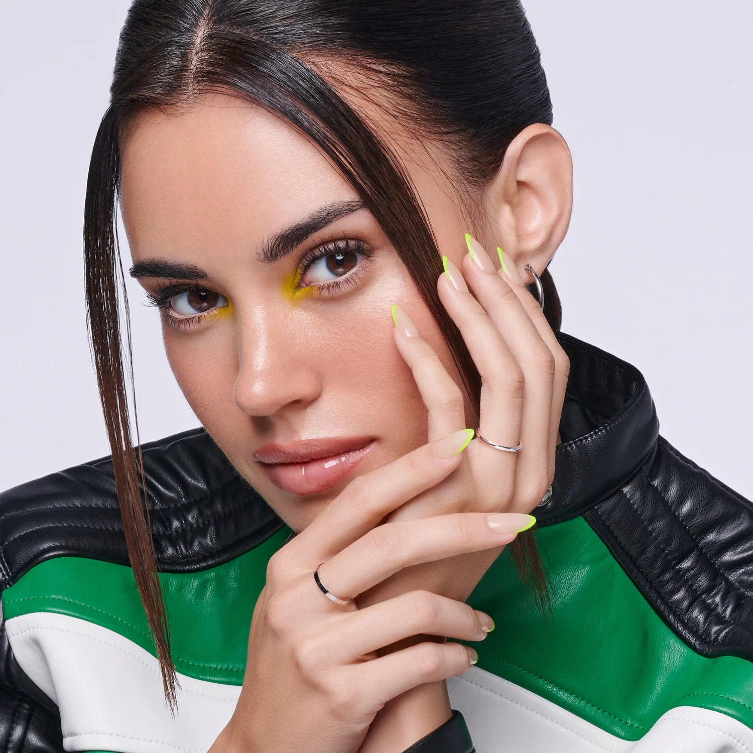 KISS Salon Acrylic French Color Nails - Hype