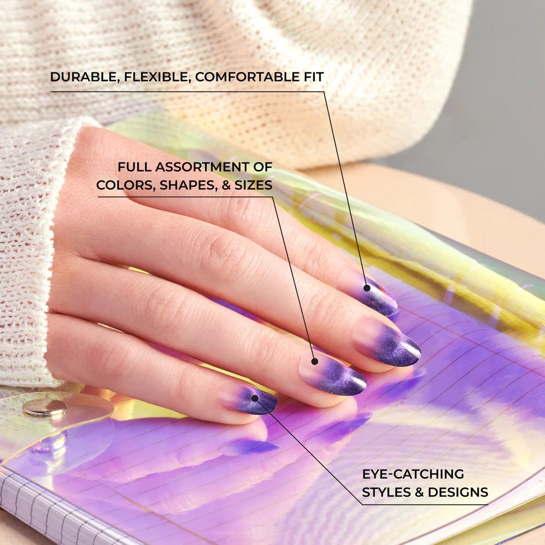 KISS Voguish Fantasy Nails - Fashpiration