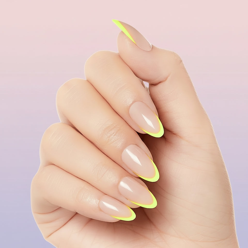 KISS Salon Acrylic French Color Nails - Hype