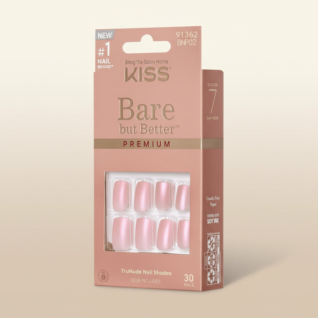 KISS Bare but Better TruNude Fake Nails - Spicy