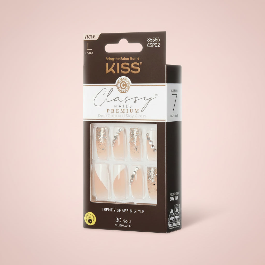 KISS Premium Classy Nails - Gorgeous