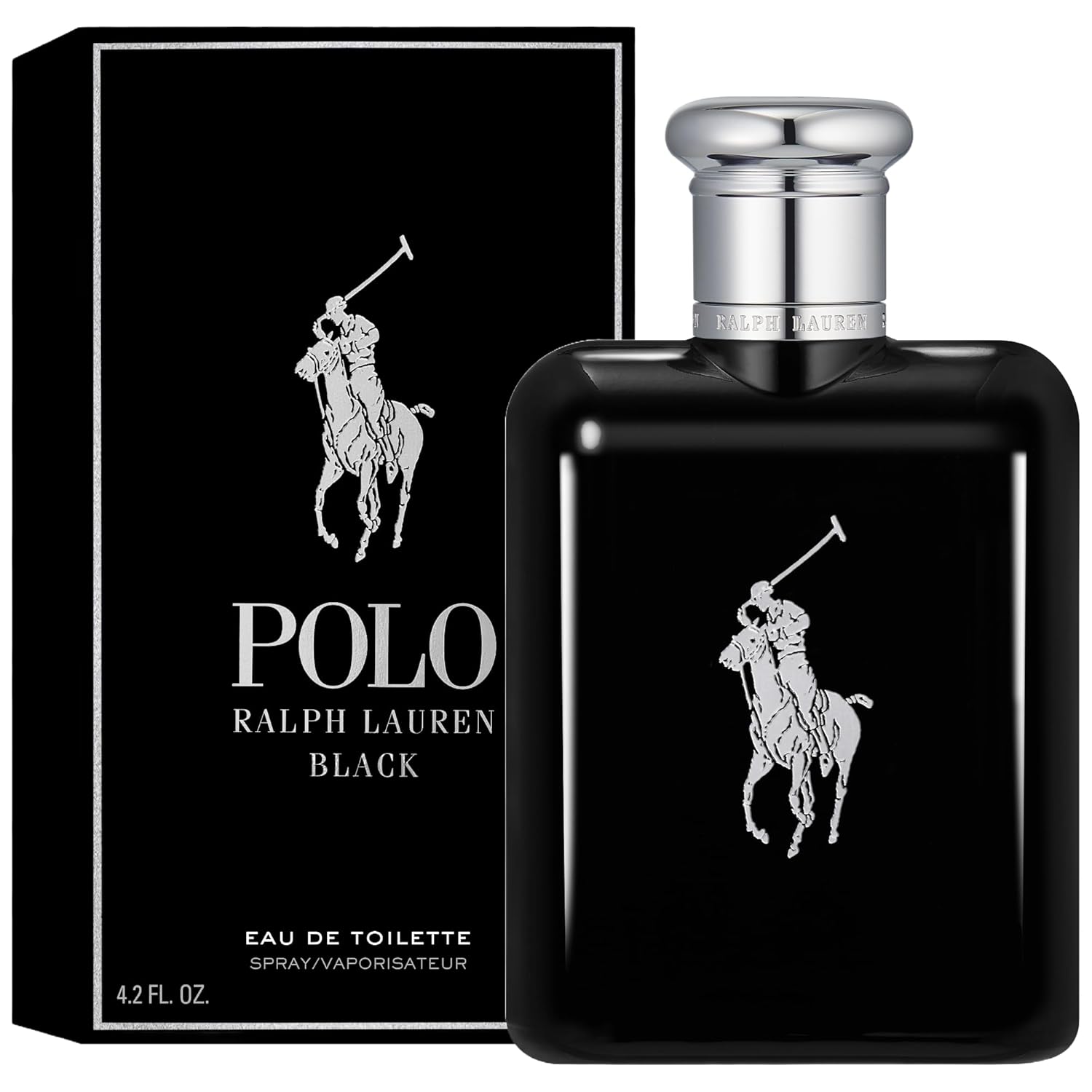 Ralph Lauren Polo Black / EDT Spray 4.2 oz