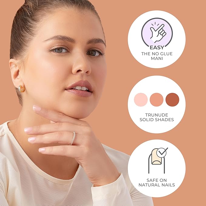 KISS imPRESS Bare but Better No Glue Mani Press On Nails - Flare