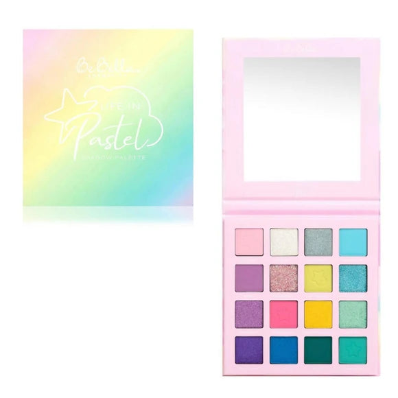 Life in Pastel 16 Color Eyeshadow Palette - Be Bella