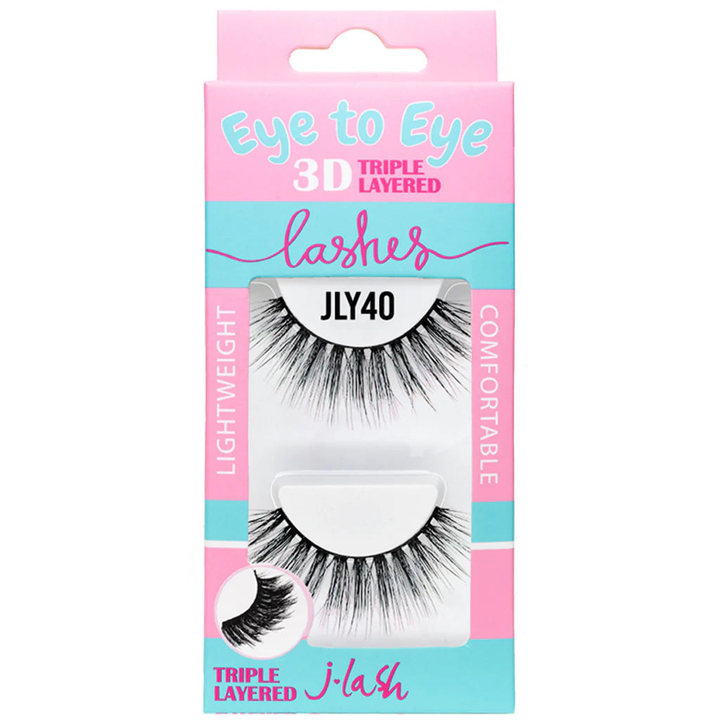 Eye To Eye 3D Triple Layered Lashes (JLY40) - J. Lash