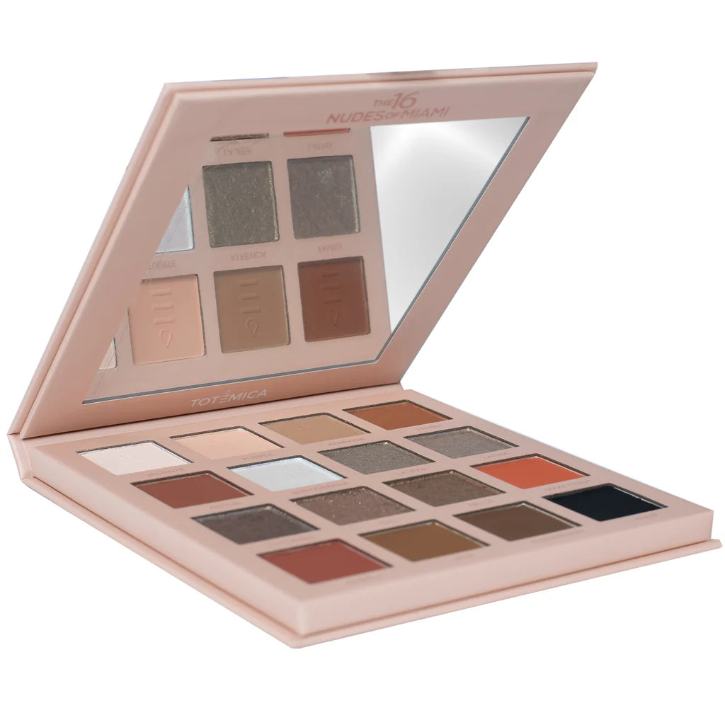 The 16 Nudes Of Miami Eyeshadow Palette - Totemica