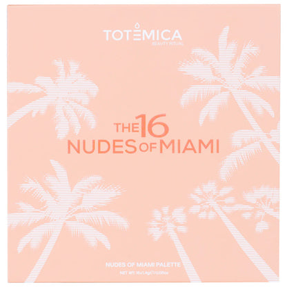 The 16 Nudes Of Miami Eyeshadow Palette - Totemica
