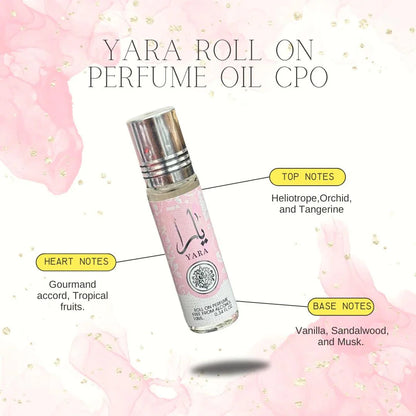 YARA Roll On Perfume Oil CPO By Ard Al Zaafaran