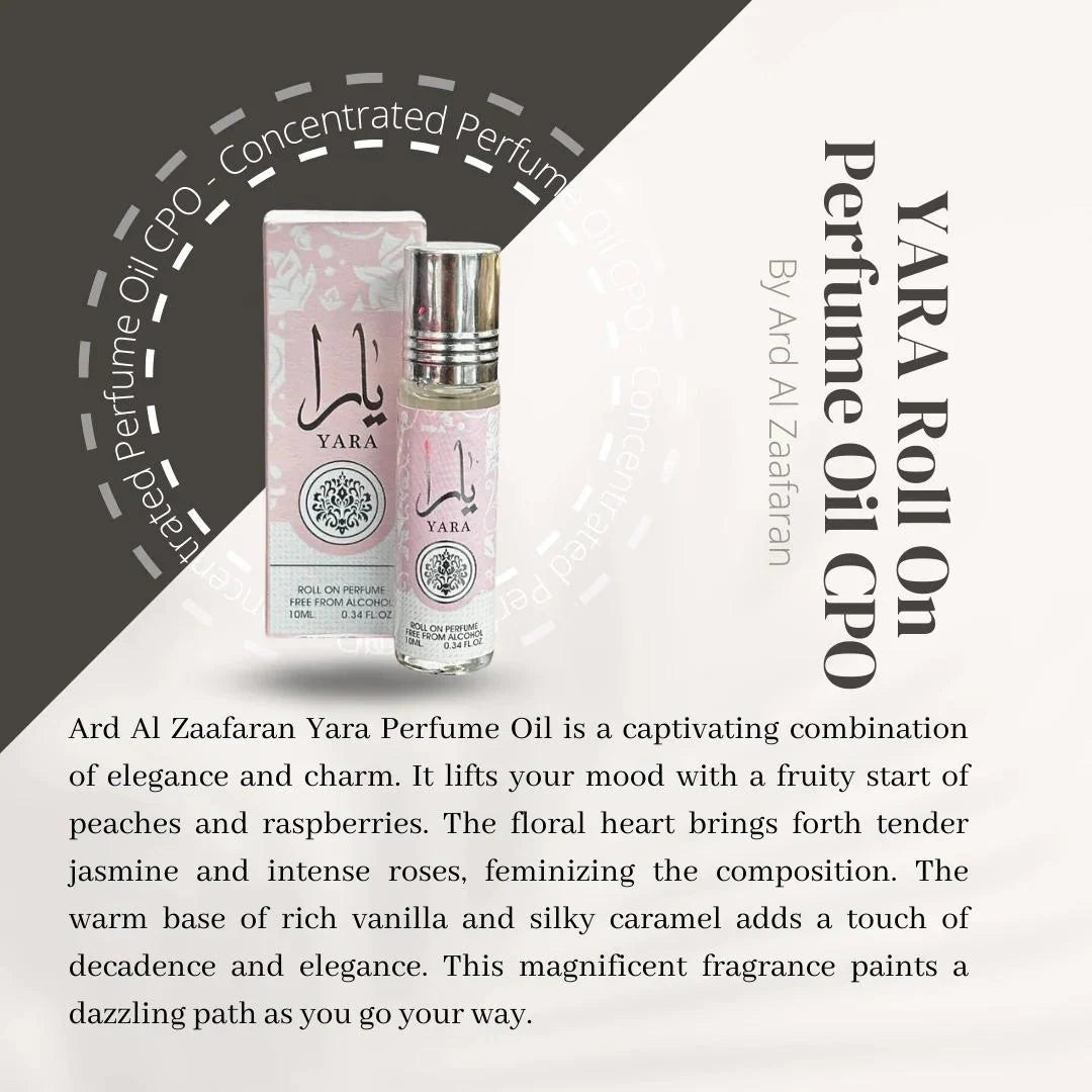 YARA Roll On Perfume Oil CPO By Ard Al Zaafaran