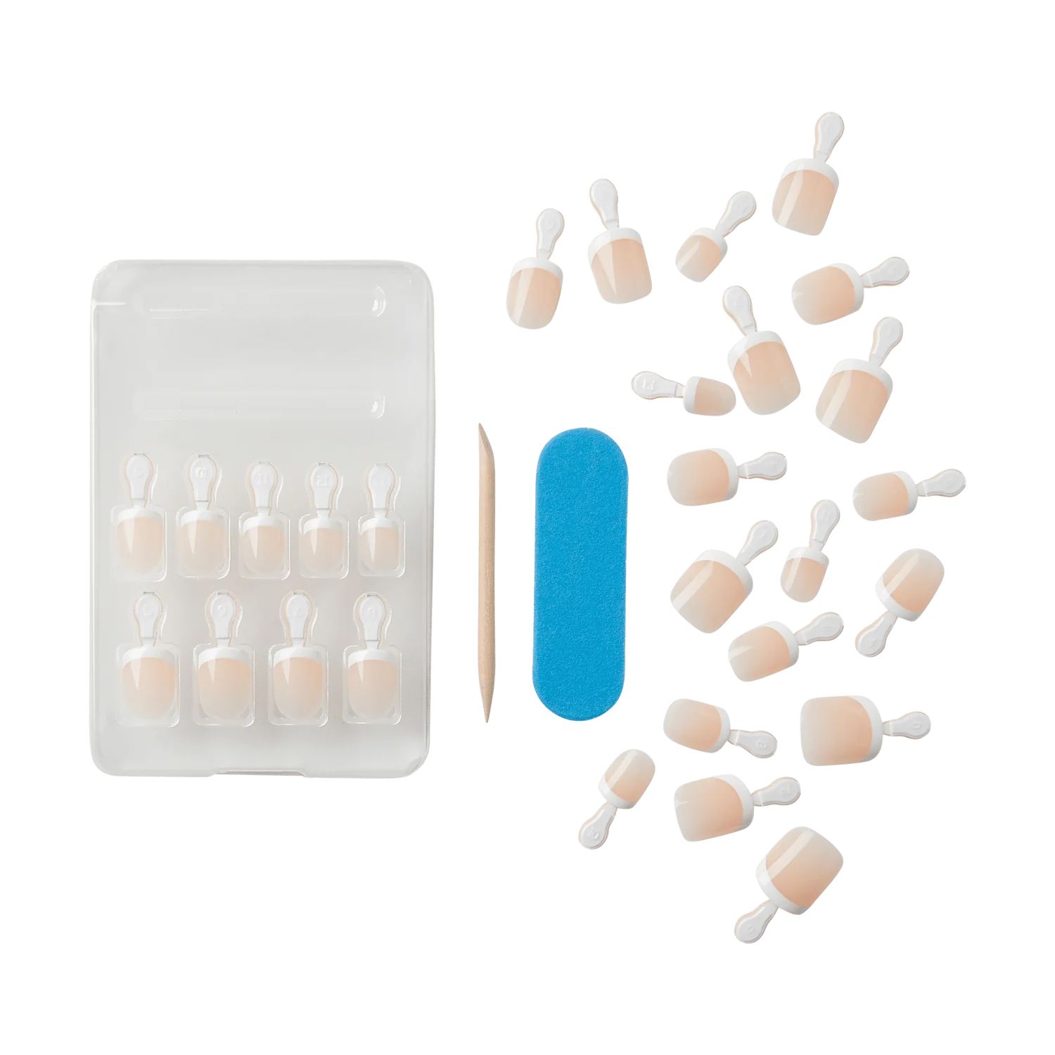 KISS Salon Acrylic French Nails Petite - Crush Hour