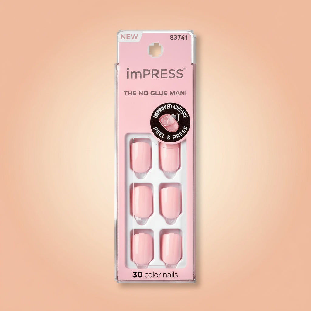 KISS imPRESS Color Gel Press On Nails - Pick Me Pink