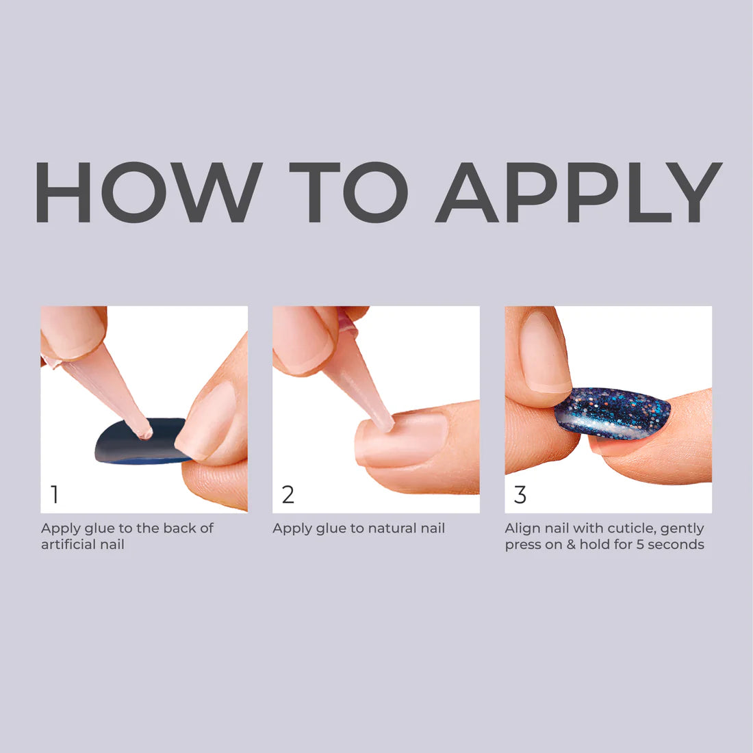 KISS Salon Acrylic French Color Nails - Hype