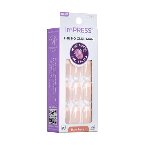 KISS imPRESS No Glue Mani Press On Nails - Genuine