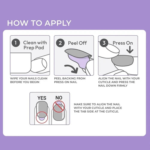 KISS imPRESS No Glue Mani Press On Nails - Genuine