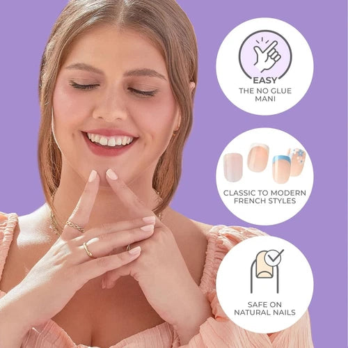 KISS imPRESS No Glue Mani Press On Nails - Genuine