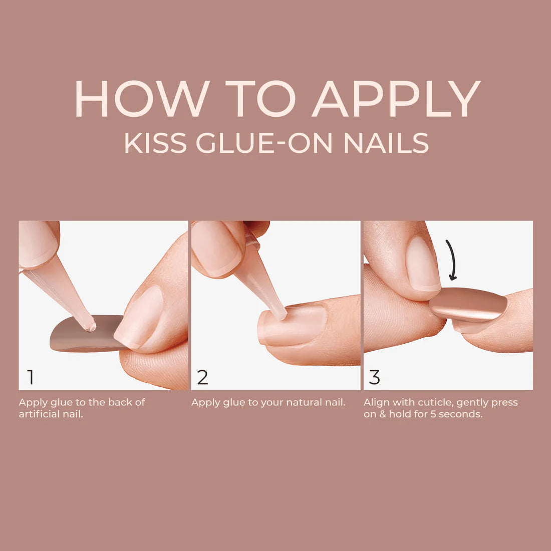 KISS Bare but Better TruNude Fake Nails - Spicy