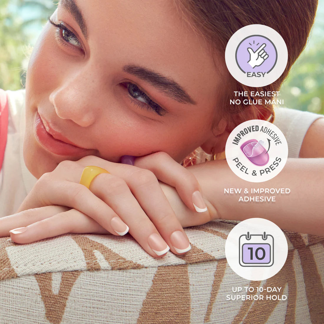 KISS imPRESS No Glue Mani Gel Nails - Ditto