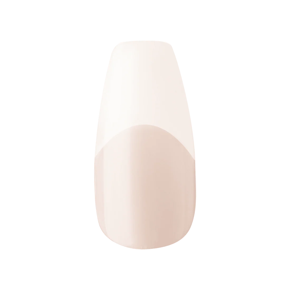 KISS Salon Acrylic French Nude Natural Nails- Leilani